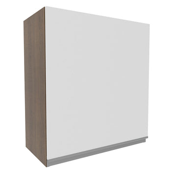 Armário Aéreo Madesa Glamy 60 cm 1 Porta Rustic/Branco