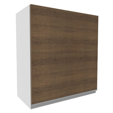 Armário Aéreo Madesa Glamy 60 cm 1 Porta Branco/Rustic
