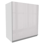 Armário Aéreo Madesa Acordes 100% MDF 60 cm 1 Porta Branco Brilho