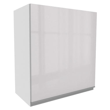 Armário Aéreo Madesa Acordes 100% MDF 60 cm 1 Porta Branco Brilho