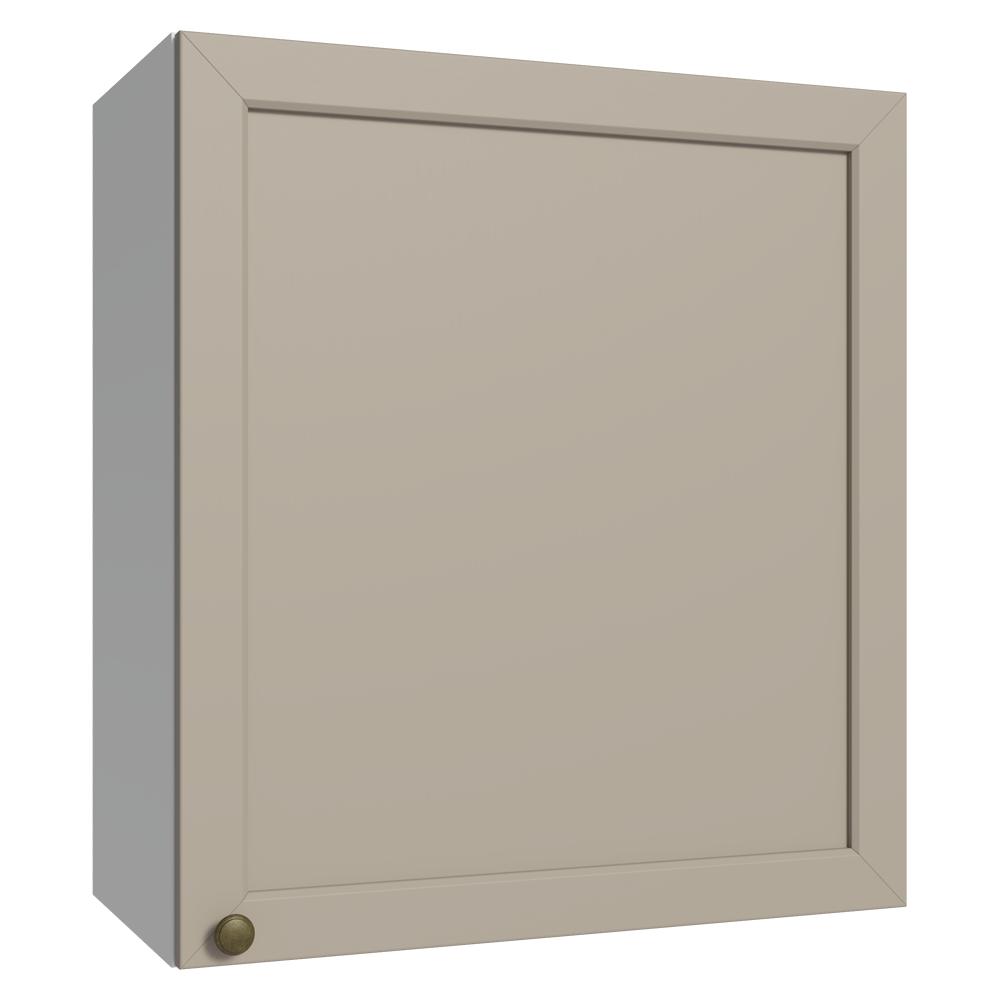 Armário Aéreo 60 cm 1 Porta Branco/Crema Vik Madesa