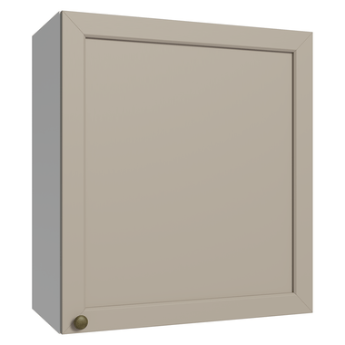 Armário Aéreo 60 cm 1 Porta Branco/Crema Vik Madesa