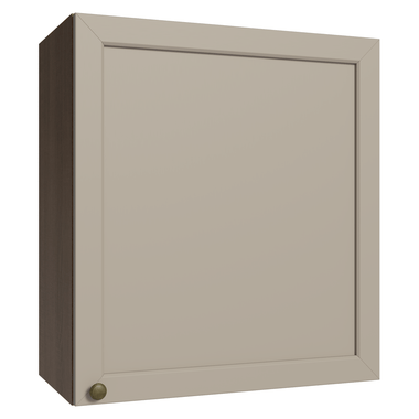 Armário Aéreo 60 cm 1 Porta Rustic/Crema Vik Madesa