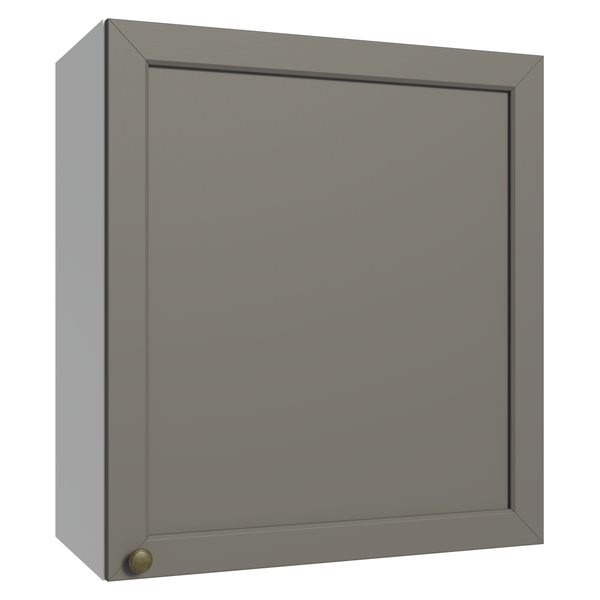 Armário Aéreo 60 cm 1 Porta Branco/Cinza Vik Madesa
