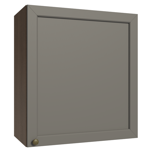 Armário Aéreo 60 cm 1 Porta Rustic/Cinza Vik Madesa