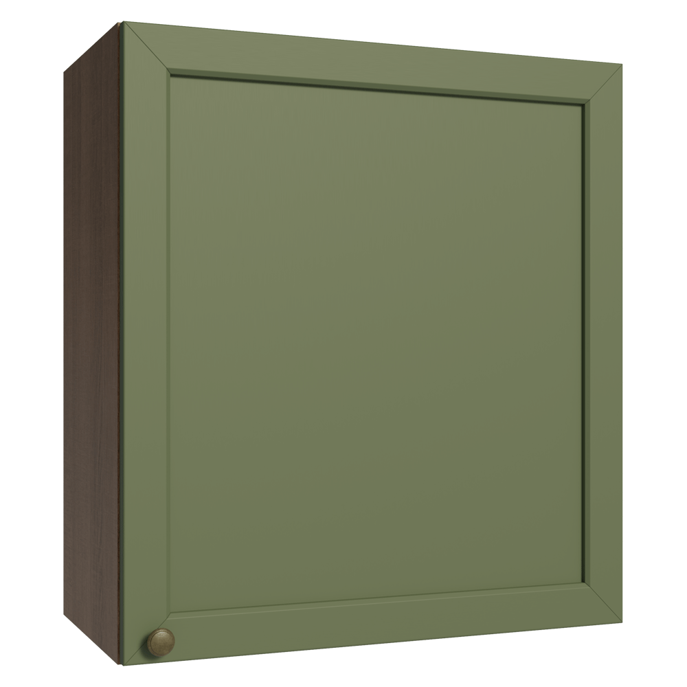 Armário Aéreo 60 cm 1 Porta Rustic/verde Vik Madesa