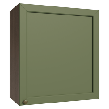Armário Aéreo 60 cm 1 Porta Rustic/verde Vik Madesa
