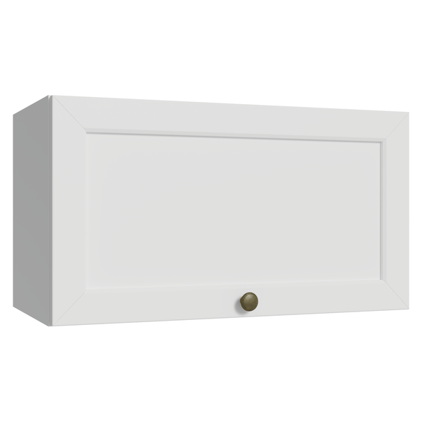 Armário Aéreo 60 cm 1 Porta Basculante Branco Vik Madesa