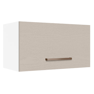 Armário Aéreo 60 cm 1 Porta Basculante Branco/Crema Agata Madesa