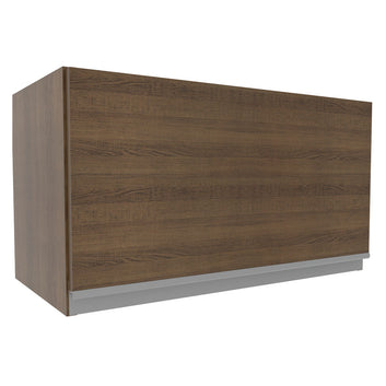 Armário Aéreo Madesa Glamy 60 cm 1 Porta Basculante Rustic