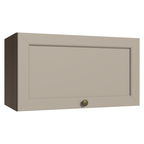 Armário Aéreo 60 cm 1 Porta Basculante Rustic/Crema Vik Madesa