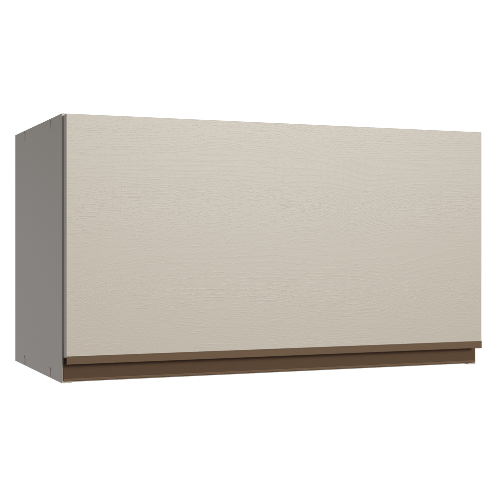 Armário Aéreo 60 cm 1 Porta Basculante Crema Nice Madesa