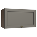 Armário Aéreo 60 cm 1 Porta Basculante Rustic/Cinza Vik Madesa