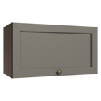 Armário Aéreo 60 cm 1 Porta Basculante Rustic/Cinza Vik Madesa