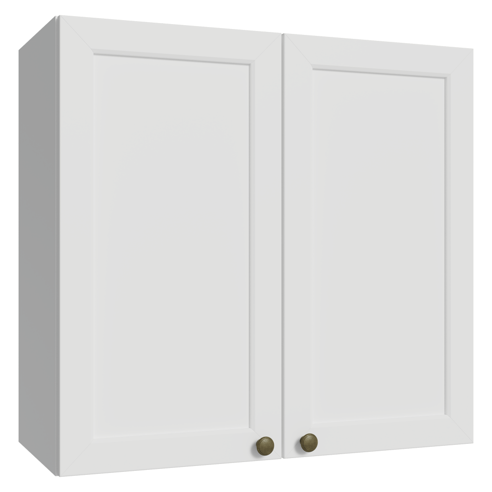 Armário Aéreo 70 cm 2 Portas Branco Vik Madesa