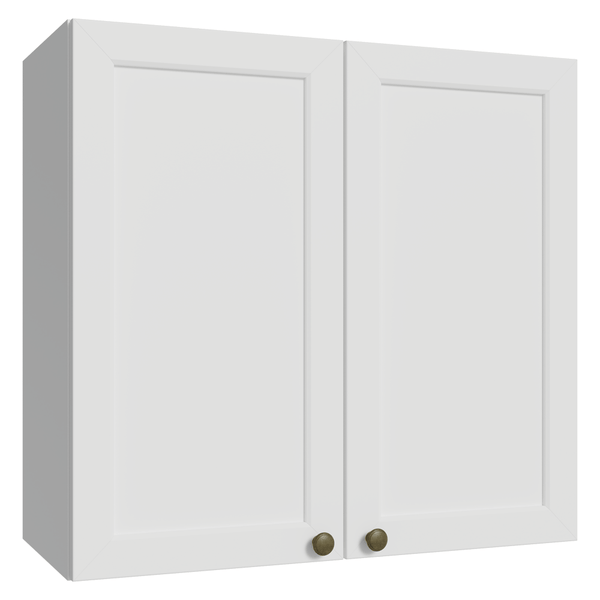 Armário Aéreo 70 cm 2 Portas Branco Vik Madesa