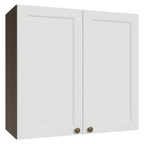 Armário Aéreo 70 cm 2 Portas Rustic/Branco Vik Madesa