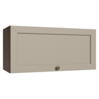 Armário Aéreo 70 cm 1 Porta Basculante Rustic/Crema Vik Madesa