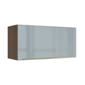 Armário Aéreo 70 cm 1 Porta Rustic/Cinza Lux Madesa