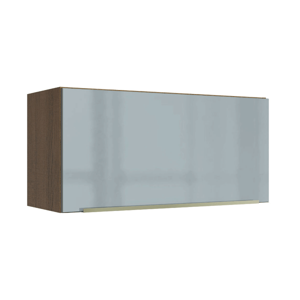 Armário Aéreo 70 cm 1 Porta Rustic/Cinza Lux Madesa