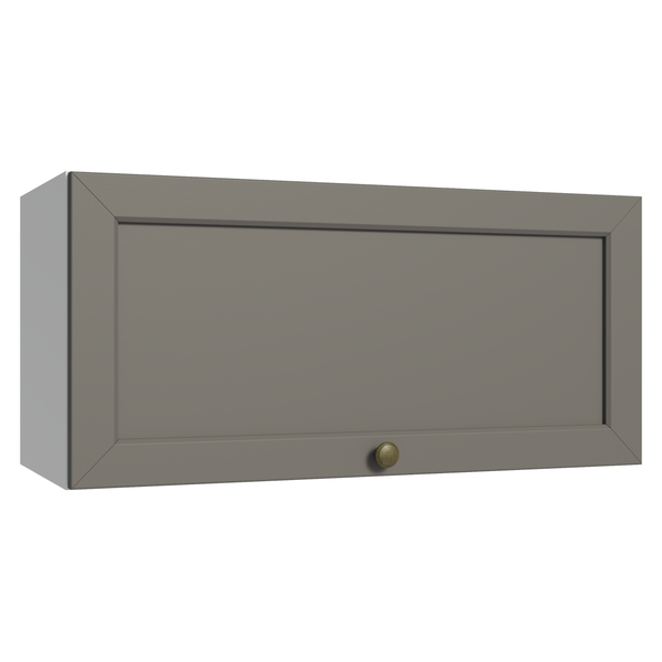 Armário Aéreo 70 cm 1 Porta Basculante Branco/Cinza Vik Madesa