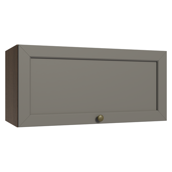 Armário Aéreo 70 cm 1 Porta Basculante Rustic/Cinza Vik Madesa