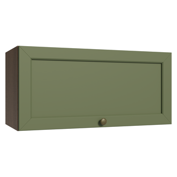 Armário Aéreo 70 cm 1 Porta Basculante Rustic/Verde Vik Madesa