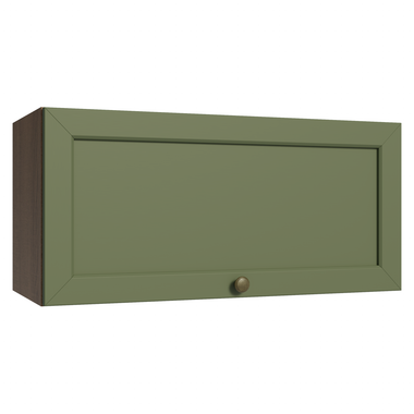 Armário Aéreo 70 cm 1 Porta Basculante Rustic/Verde Vik Madesa