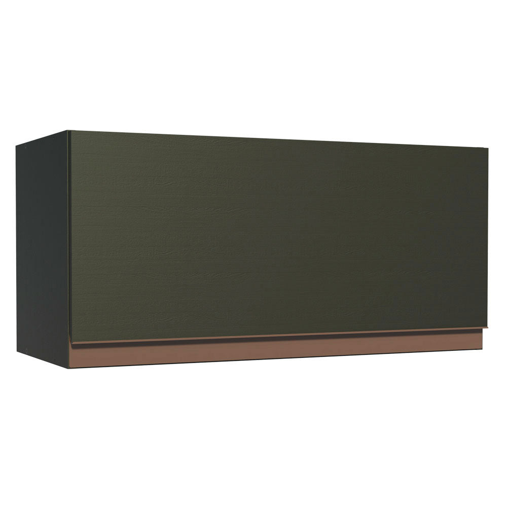 Armário Aéreo Madesa Reims 70 cm 1 Porta Preto