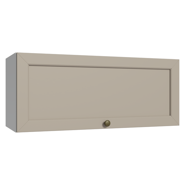 Armário Aéreo 80 cm 1 Porta Basculante Branco/Crema Vik Madesa
