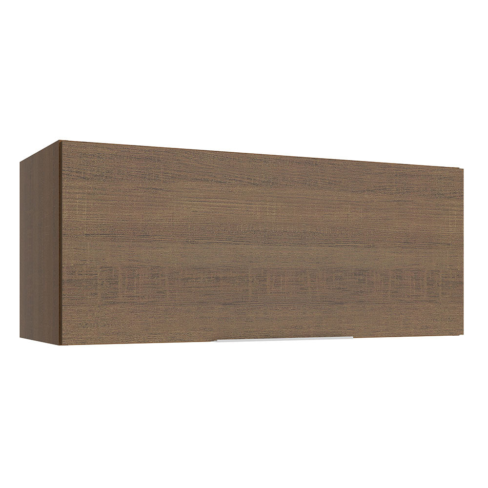 Armário Aéreo Madesa Stella 80 cm 1 Porta Basculante Rustic