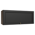 Armário Aéreo 80 cm 1 Porta Basculante Rustic/Preto Vik Madesa