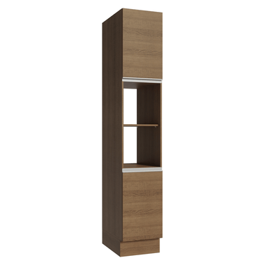 Paneleiro 40 cm 2 Portas e 2 Nichos Rustic Glamy Madesa