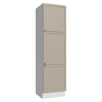 Paneleiro 60 cm 3 Portas Branco/Crema Vik Madesa