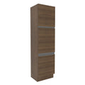 Paneleiro Madesa Glamy 60 cm 3 Portas Rustic