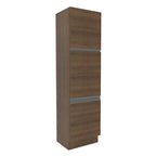 Paneleiro Madesa Glamy 60 cm 3 Portas Rustic