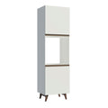 Torre Quente Madesa Reims 60 cm 2 Portas Branco