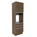 Torre Quente Madesa Glamy 60 cm 1 Porta 3 Gavetas Rustic