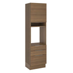 Torre Quente Madesa Stella 60 cm 1 Porta 3 Gavetas Rustic