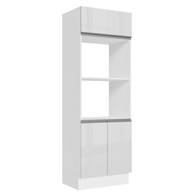 Torre Quente Para 2 Fornos Madesa Acordes 100% MDF Branco Brilho