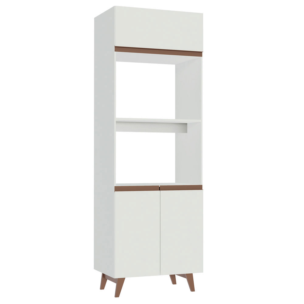 Torre Quente Madesa Reims 70 cm 3 Portas Branco