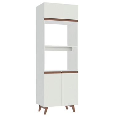 Torre Quente Madesa Reims 70 cm 3 Portas Branco
