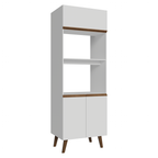 Torre Quente com 3 Portas 70 cm Branco Pieta Madesa