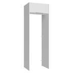 Porta-Geladeira 73 cm 1 Porta Basculante Branco Stella Madesa