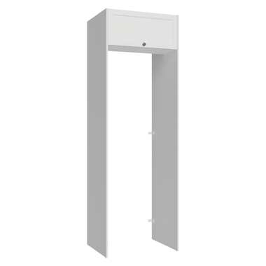 Porta-Geladeira 73 cm 1 Porta Basculante Branco Vik Madesa