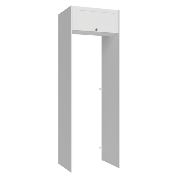 Porta-Geladeira 73 cm 1 Porta Basculante Branco Vik Madesa