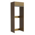 Porta-Geladeira Madesa Glamy 1 Porta Basculante Rustic
