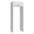 Porta-Geladeira 83 cm 1 Porta Basculante Branco Agata Madesa