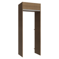 Porta-Geladeira 83 cm 1 Porta Basculante Rustic Glamy Madesa