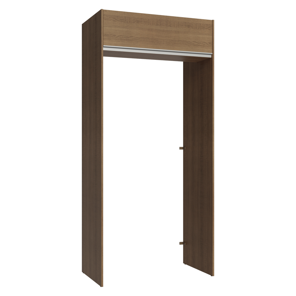 Porta-Geladeira 103 cm 1 Porta Basculante Rustic Glamy Madesa
